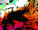 ひまわり人工衛星:黒潮域,19:59JST,1時間合成画像