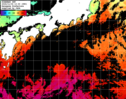 ひまわり人工衛星:黒潮域,22:59JST,1時間合成画像