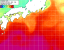 NOAA人工衛星画像:黒潮域, 1週間合成画像(2024/10/29～2024/11/04UTC)