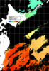 ひまわり人工衛星:親潮域,23:59JST,1時間合成画像