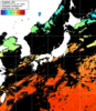 ひまわり人工衛星:日本全域,05:59JST,1時間合成画像