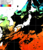 ひまわり人工衛星:日本全域,14:59JST,1時間合成画像