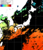 ひまわり人工衛星:日本全域,20:59JST,1時間合成画像