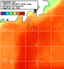 NOAA人工衛星画像:神奈川県近海, 1週間合成画像(2024/10/30～2024/11/05UTC)