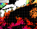 ひまわり人工衛星:黒潮域,01:59JST,1時間合成画像