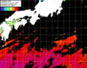 ひまわり人工衛星:黒潮域,12:59JST,1時間合成画像