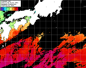 ひまわり人工衛星:黒潮域,15:59JST,1時間合成画像