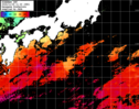 ひまわり人工衛星:黒潮域,20:59JST,1時間合成画像