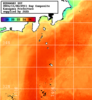 NOAA人工衛星画像:神奈川県近海, 1日合成画像(2024/11/06UTC)