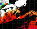 ひまわり人工衛星:黒潮域,00:59JST,1時間合成画像