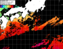 ひまわり人工衛星:黒潮域,01:59JST,1時間合成画像