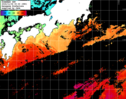 ひまわり人工衛星:黒潮域,09:59JST,1時間合成画像