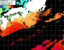 ひまわり人工衛星:黒潮域,10:59JST,1時間合成画像