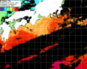 ひまわり人工衛星:黒潮域,14:59JST,1時間合成画像