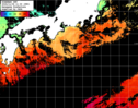 ひまわり人工衛星:黒潮域,20:59JST,1時間合成画像