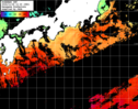 ひまわり人工衛星:黒潮域,21:59JST,1時間合成画像