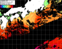 ひまわり人工衛星:黒潮域,23:59JST,1時間合成画像