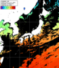 ひまわり人工衛星:日本全域,06:59JST,1時間合成画像