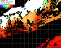 ひまわり人工衛星:黒潮域,00:59JST,1時間合成画像