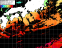 ひまわり人工衛星:黒潮域,03:59JST,1時間合成画像