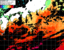 ひまわり人工衛星:黒潮域,09:59JST,1時間合成画像