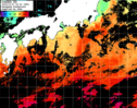 ひまわり人工衛星:黒潮域,11:59JST,1時間合成画像