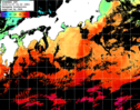 ひまわり人工衛星:黒潮域,12:59JST,1時間合成画像