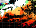 ひまわり人工衛星:黒潮域,15:59JST,1時間合成画像