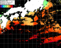 ひまわり人工衛星:黒潮域,17:59JST,1時間合成画像