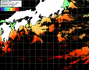 ひまわり人工衛星:黒潮域,21:59JST,1時間合成画像