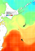 NOAA人工衛星画像:親潮域, 1週間合成画像(2024/11/01～2024/11/07UTC)