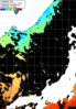 ひまわり人工衛星:日本海,11:59JST,1時間合成画像