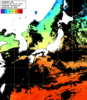 ひまわり人工衛星:日本全域,14:59JST,1時間合成画像