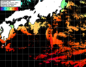 ひまわり人工衛星:黒潮域,01:59JST,1時間合成画像