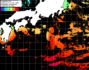 ひまわり人工衛星:黒潮域,02:59JST,1時間合成画像