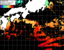 ひまわり人工衛星:黒潮域,04:59JST,1時間合成画像