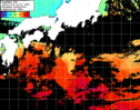 ひまわり人工衛星:黒潮域,11:59JST,1時間合成画像