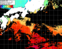 ひまわり人工衛星:黒潮域,14:59JST,1時間合成画像