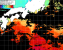 ひまわり人工衛星:黒潮域,15:59JST,1時間合成画像