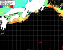 ひまわり人工衛星:黒潮域,10:59JST,1時間合成画像