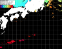 ひまわり人工衛星:黒潮域,18:59JST,1時間合成画像