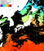 ひまわり人工衛星:日本全域,08:59JST,1時間合成画像
