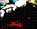 ひまわり人工衛星:黒潮域,06:59JST,1時間合成画像