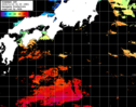 ひまわり人工衛星:黒潮域,10:59JST,1時間合成画像