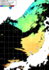 ひまわり人工衛星:日本海,08:59JST,1時間合成画像