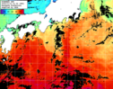 ひまわり人工衛星:黒潮域,10:59JST,1時間合成画像