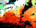 ひまわり人工衛星:黒潮域,21:59JST,1時間合成画像