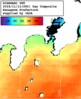 NOAA人工衛星画像:沿岸～伊豆諸島, 1日合成画像(2024/11/12UTC)
