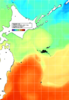 NOAA人工衛星画像:親潮域, 1週間合成画像(2024/11/06～2024/11/12UTC)