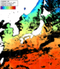ひまわり人工衛星:日本全域,10:59JST,1時間合成画像